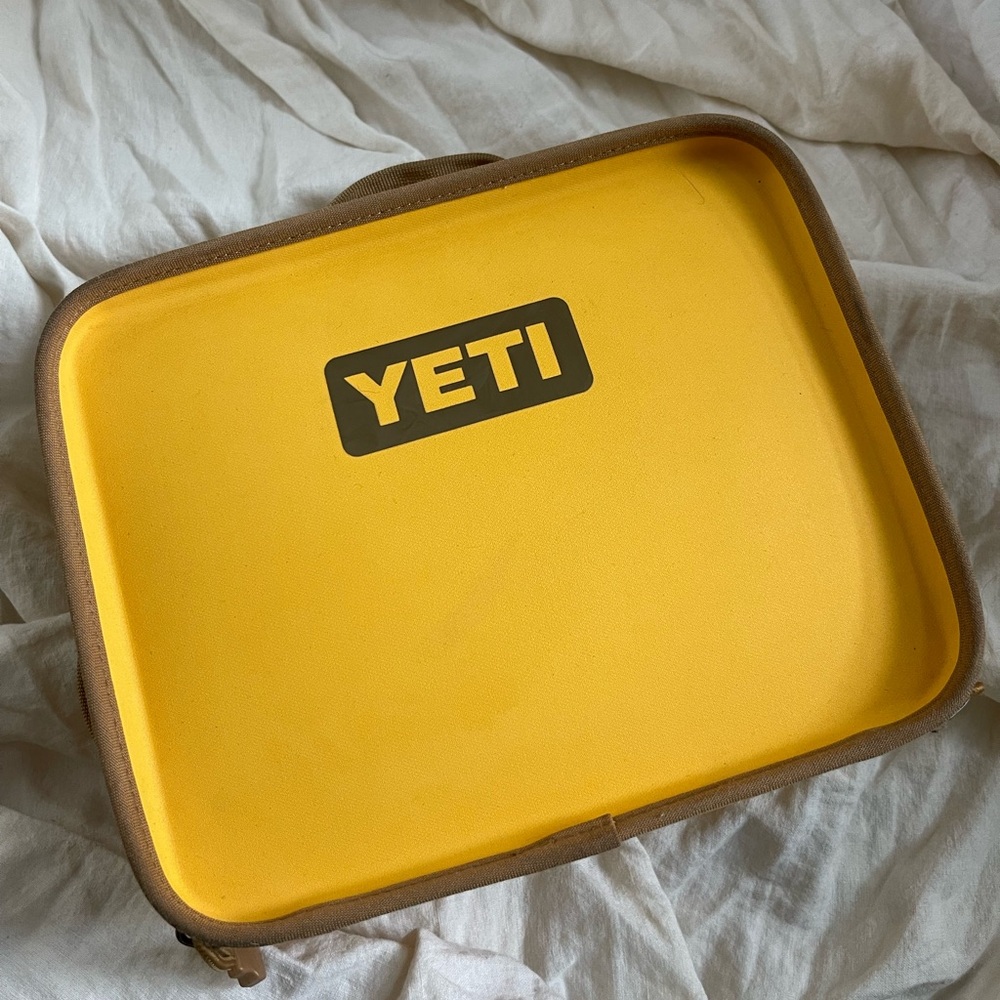Yeti Yellow Lunch Box